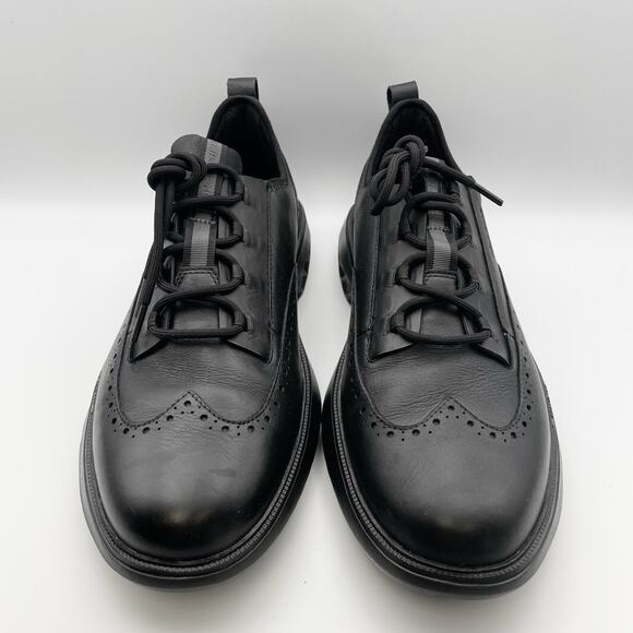 Cole Haan Mens Zerogrand WFA Oxford Shoe US 13 Wide Black Leather NIB - Picture 5 of 11